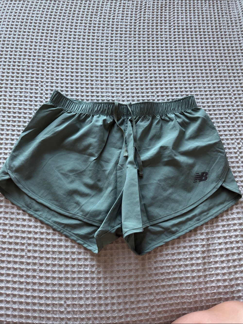 New Balance Women's Sage Green Athletic Shorts